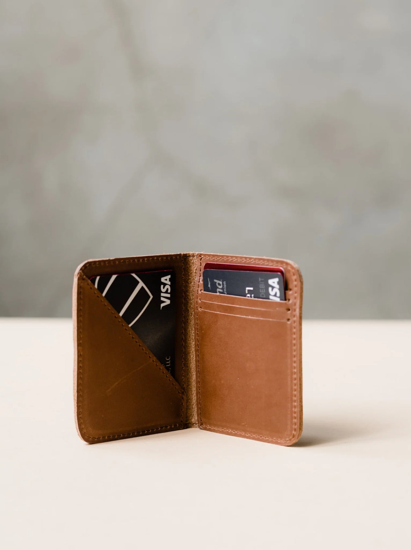 Freddie Card Wallet - Leather