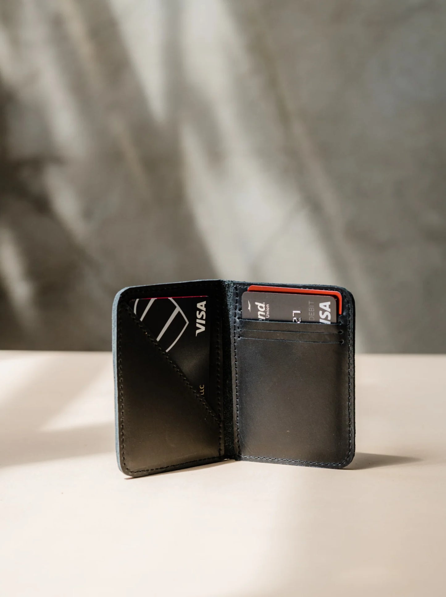 Freddie Card Wallet - Leather