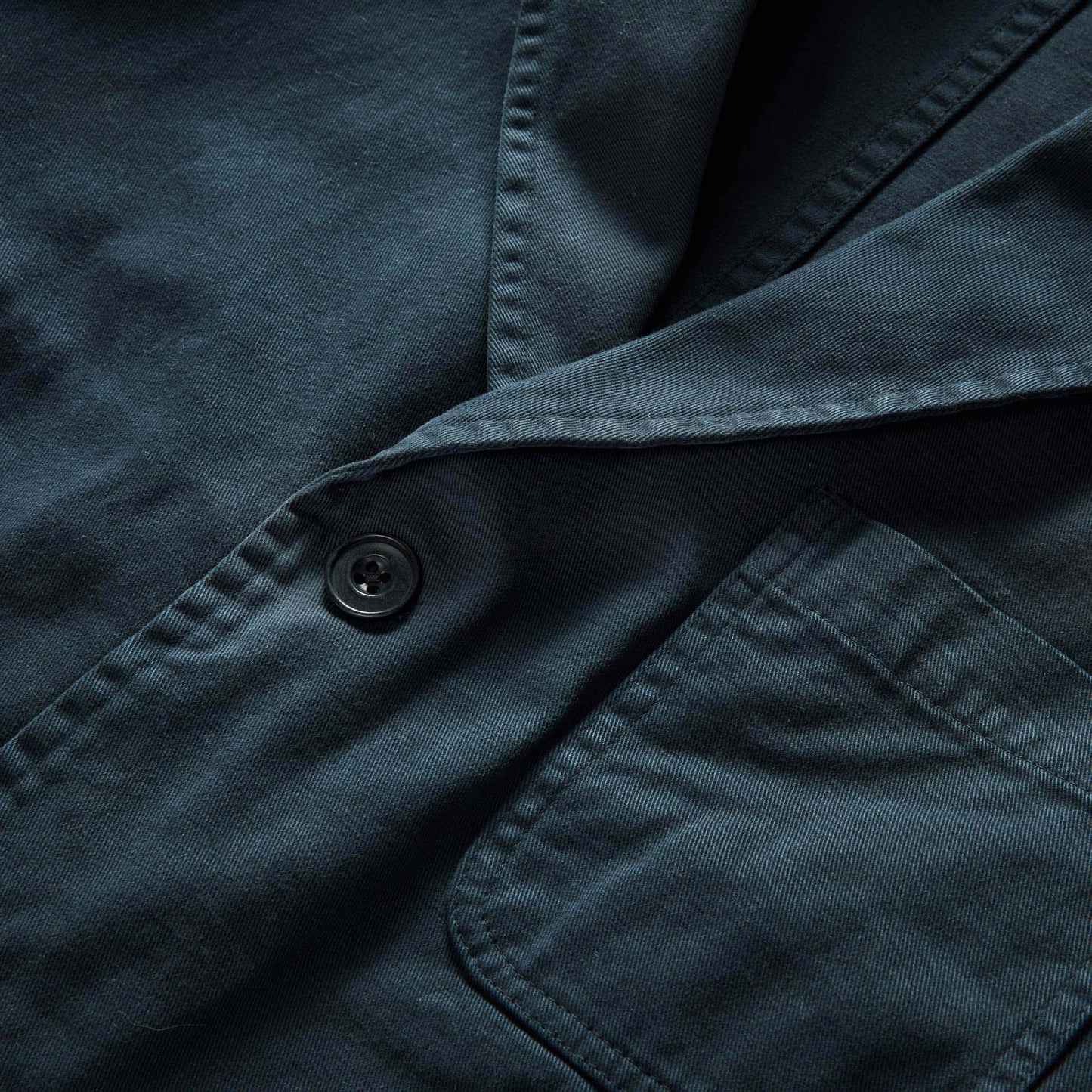 The Foundation Sportcoat in Organic Navy Twill