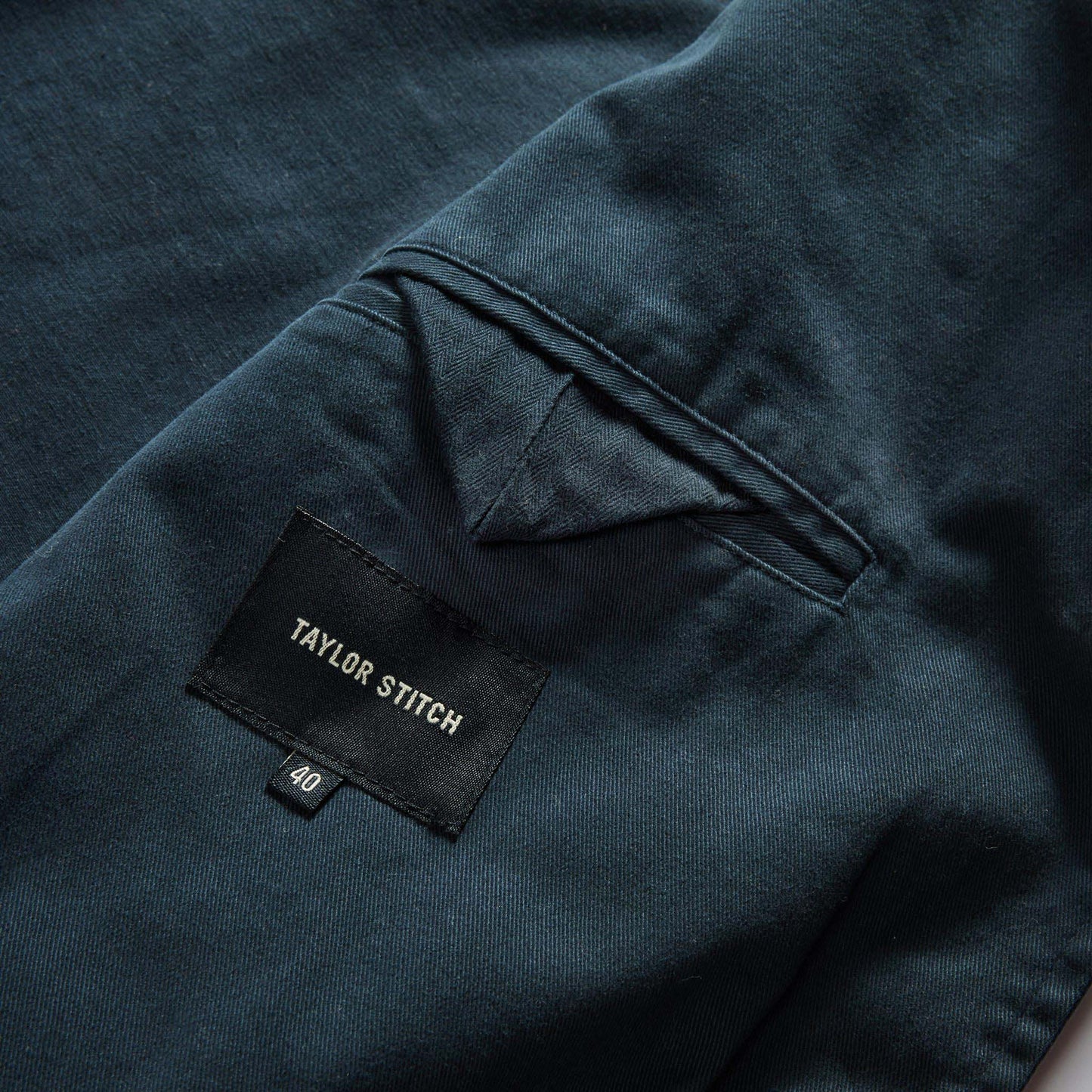 The Foundation Sportcoat in Organic Navy Twill