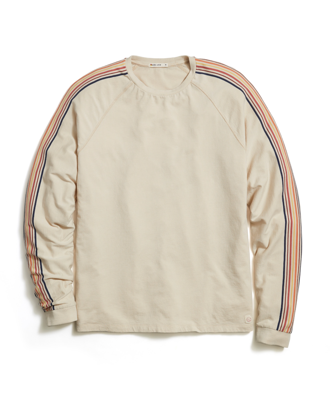 Engineered Sleeve Stripe Long Sleeve