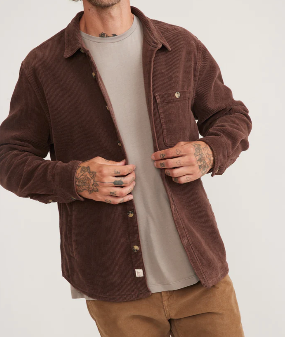 Max Broken In Corduroy Overshirt