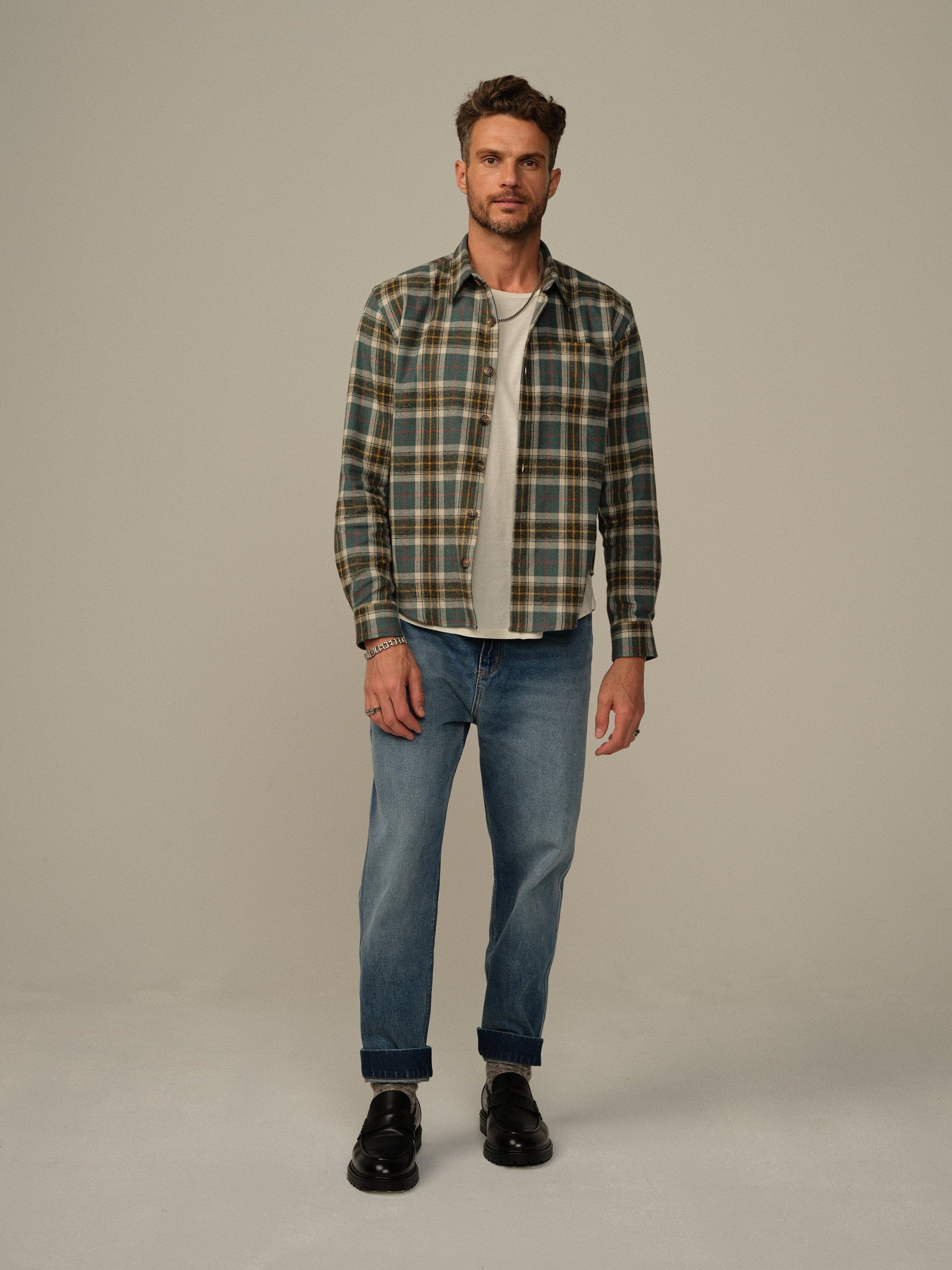 Men's Accord Japanese Cotton Flannel Shirt