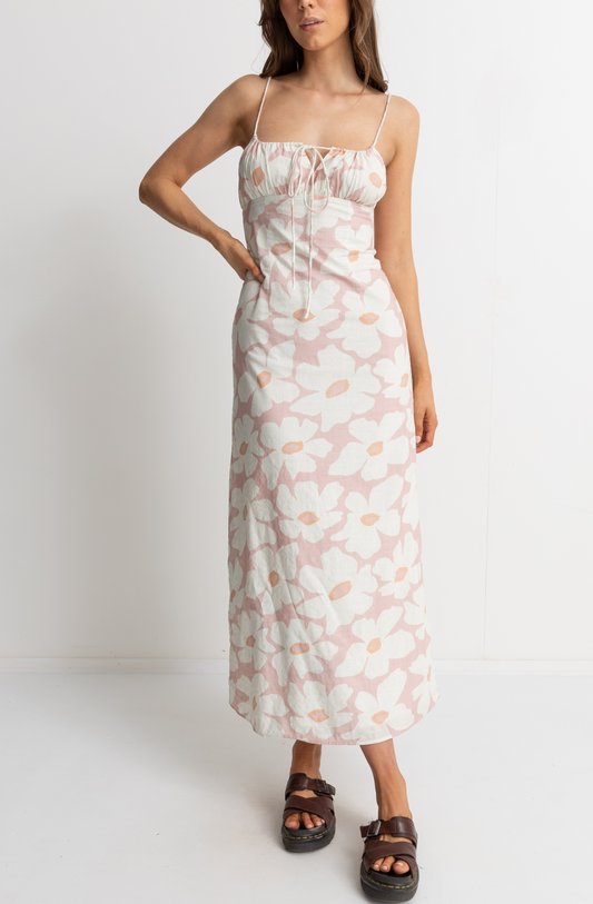 Mimi Floral Gathered Maxi Dress