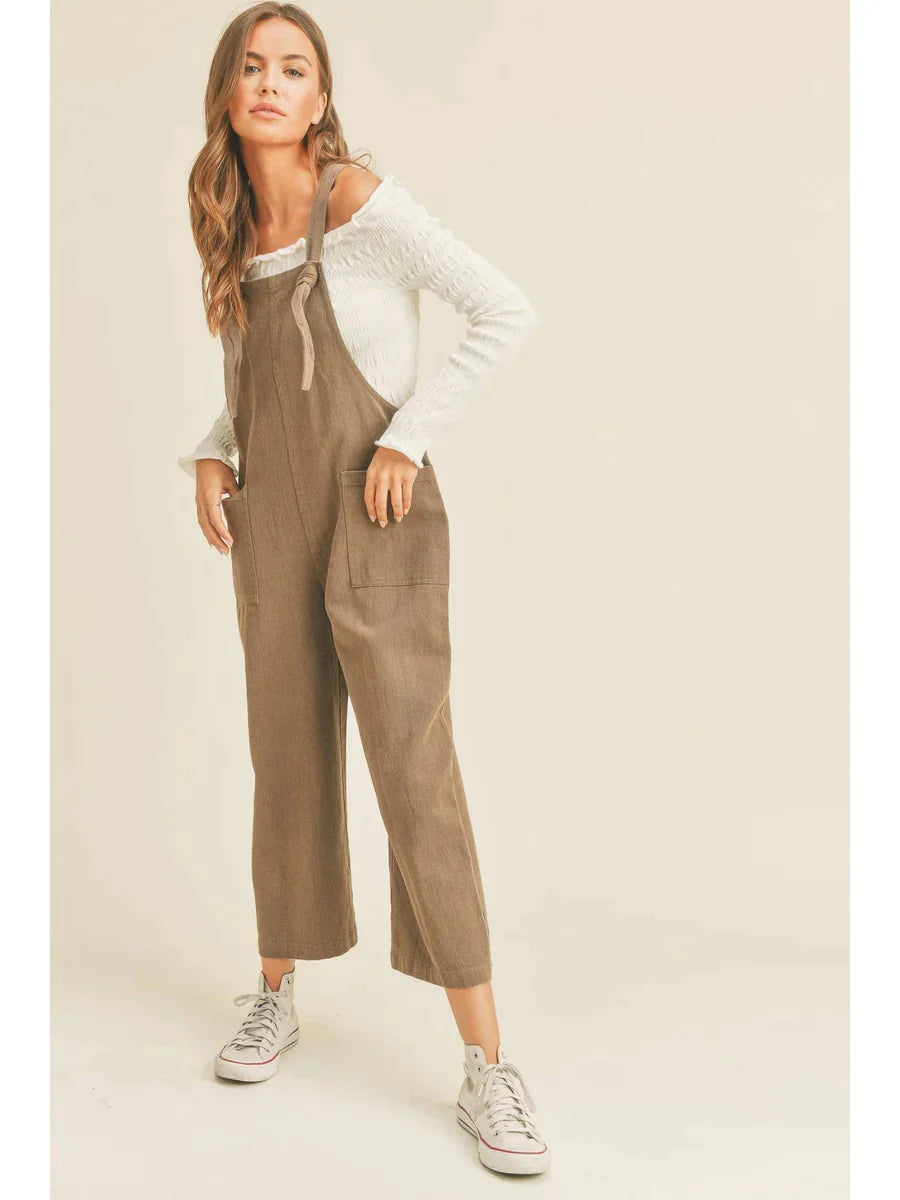 Washed Cotton Jumpsuit