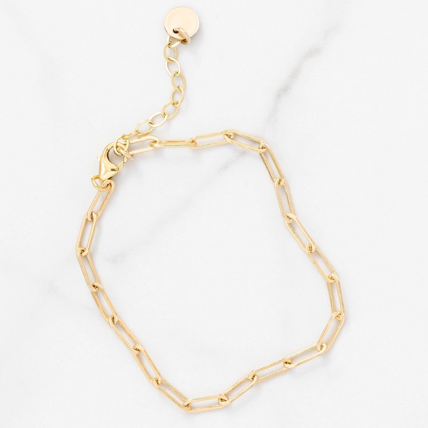 Paperclip Chain Bracelet