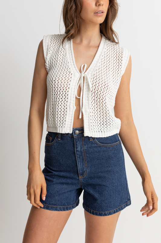 Seashell Knit Vest