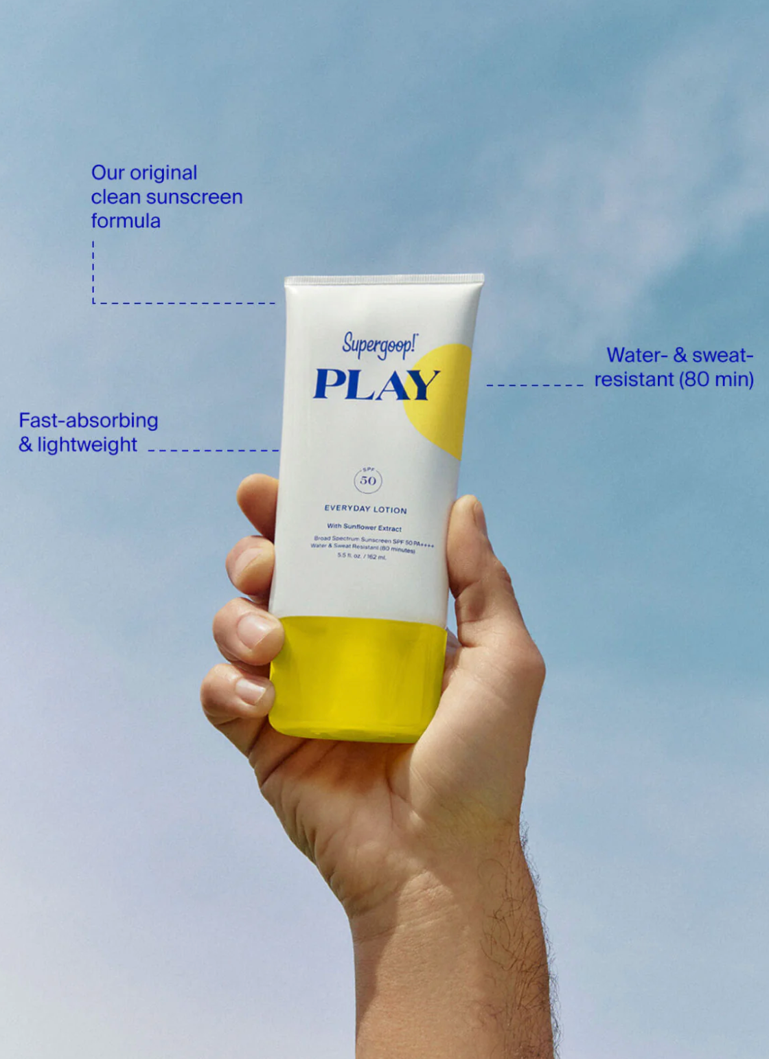 PLAY Everyday Lotion SPF 50 with Sunflower Extract