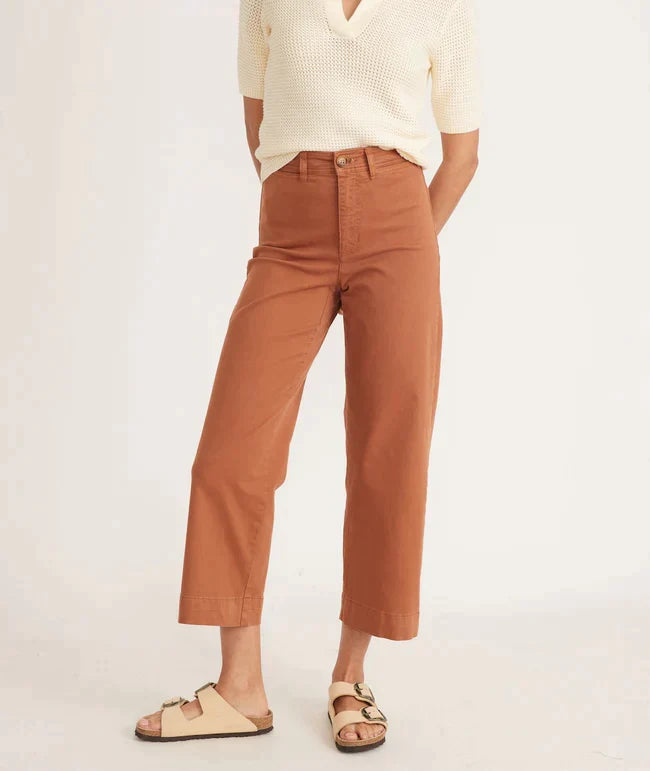 Bridget Slim Wide Leg Crop