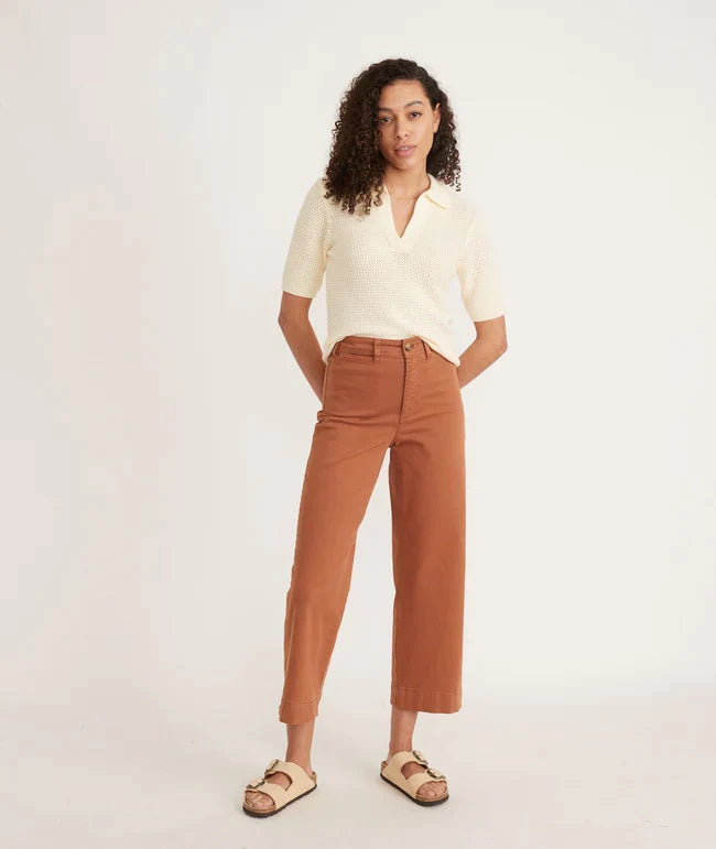 Bridget Slim Wide Leg Crop