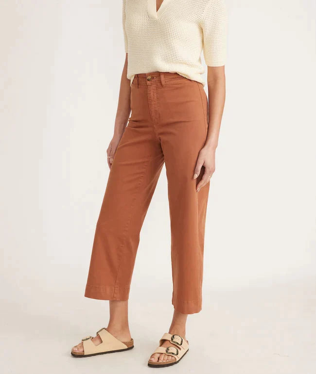 Bridget Slim Wide Leg Crop