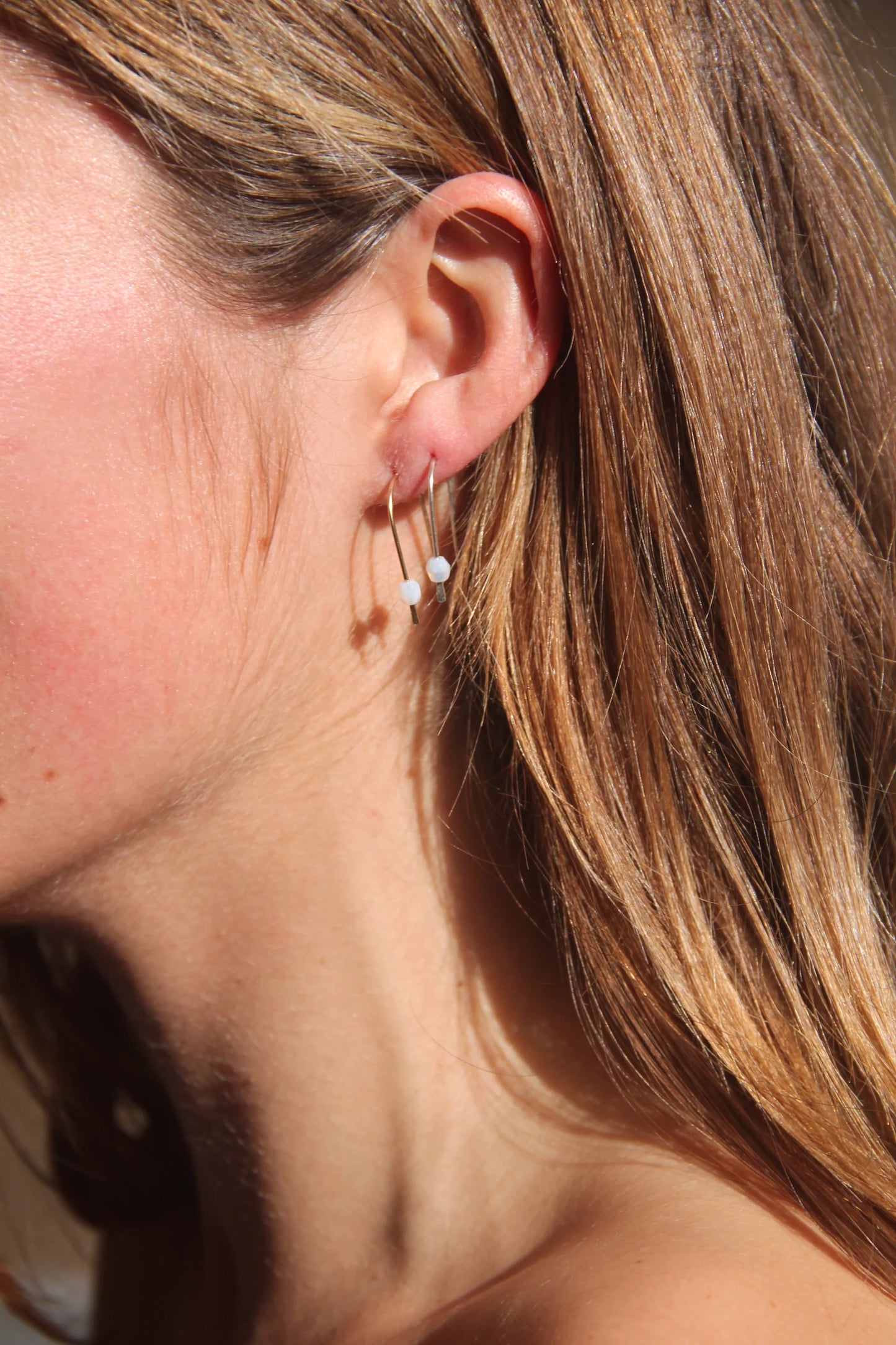 Iridescent Arch Earrings