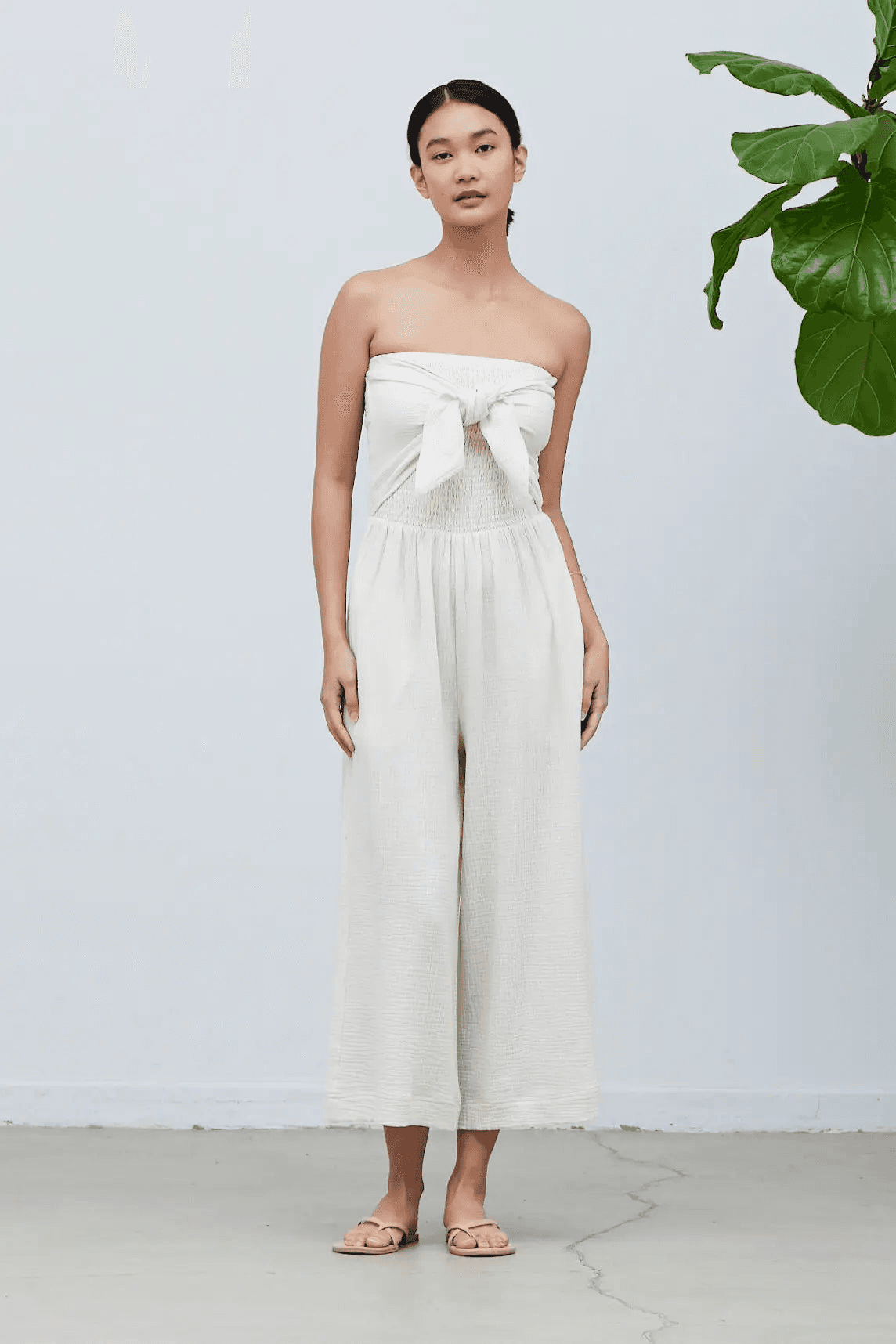 Tie Front Jumpsuit