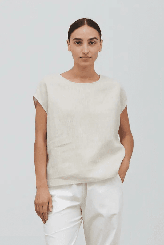 Linen Shell Top