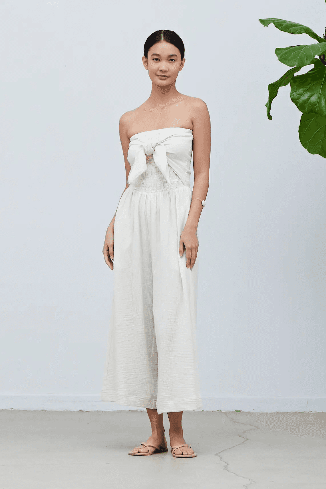 Tie Front Jumpsuit