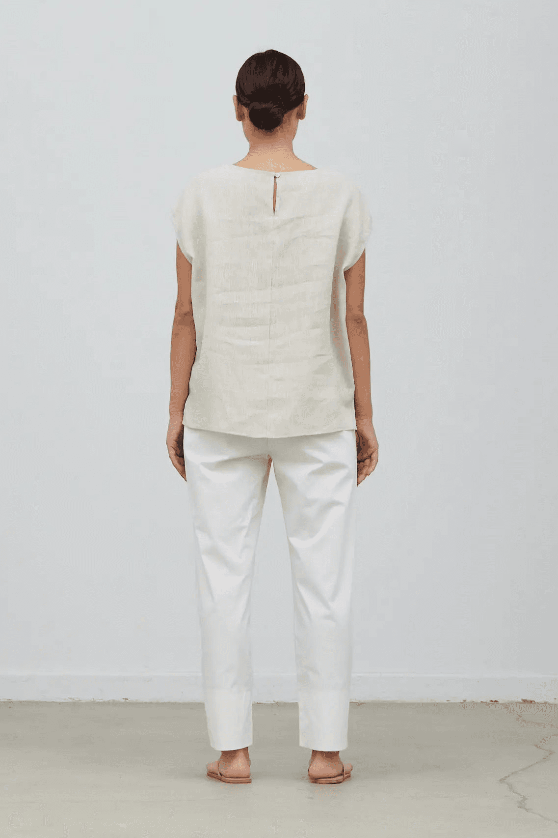 Linen Shell Top