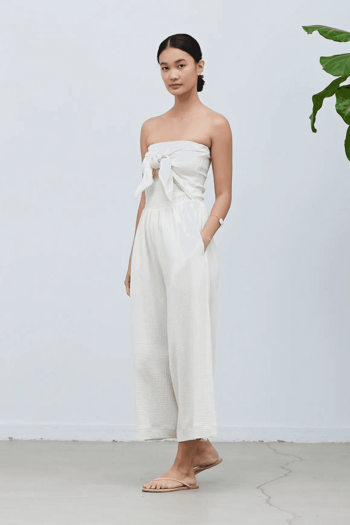 Tie Front Jumpsuit